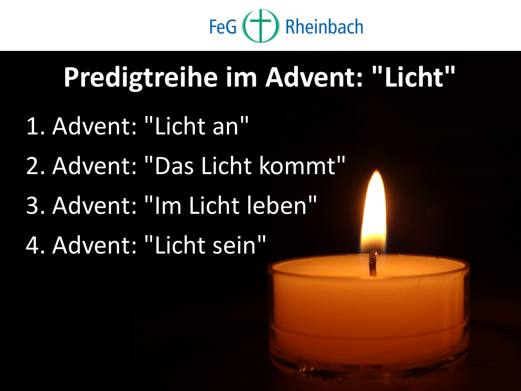 Licht an