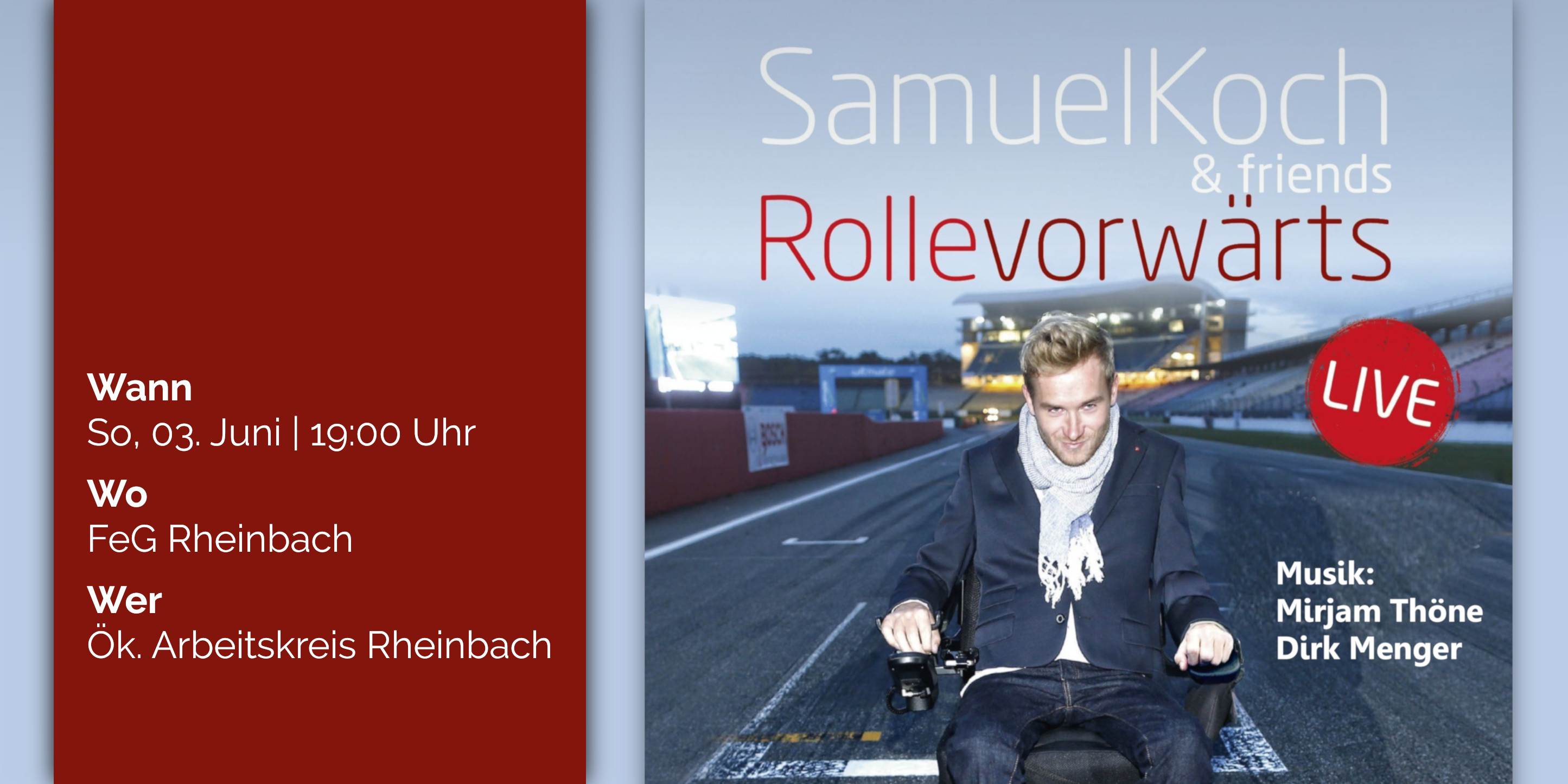 Du betrachtest gerade Samuel Koch & Friends in Rheinbach