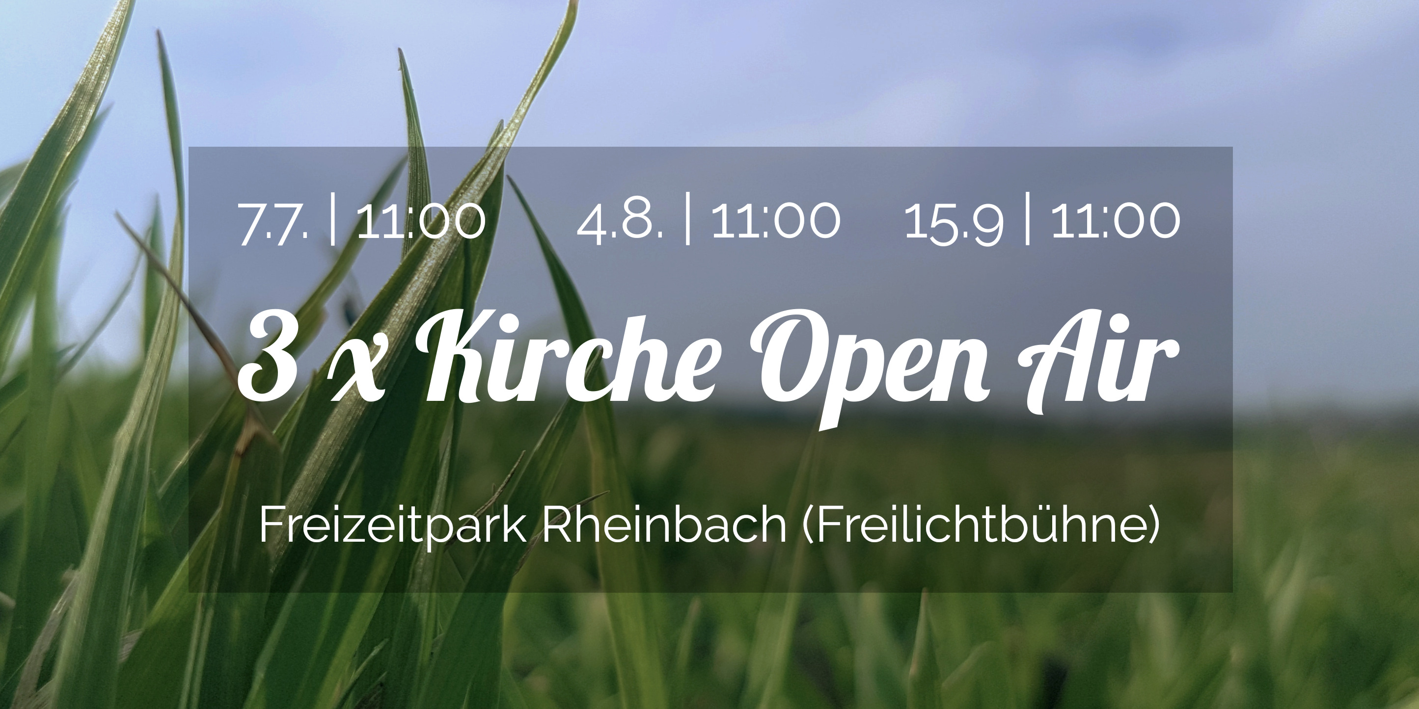 Du betrachtest gerade Kirche Open Air
