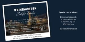 Mehr über den Artikel erfahren Zeit für Frieden