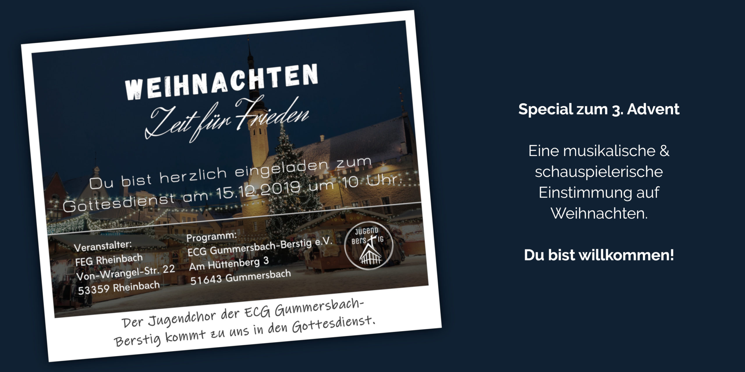 Du betrachtest gerade Zeit für Frieden