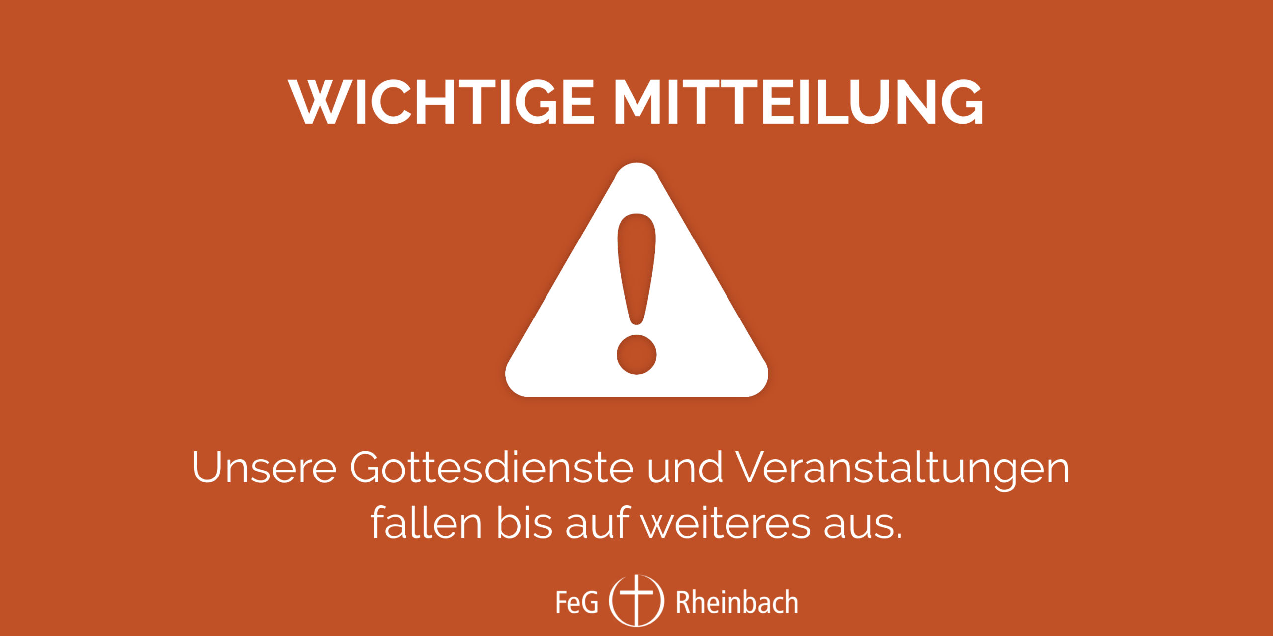 You are currently viewing Wichtige Mitteilung
