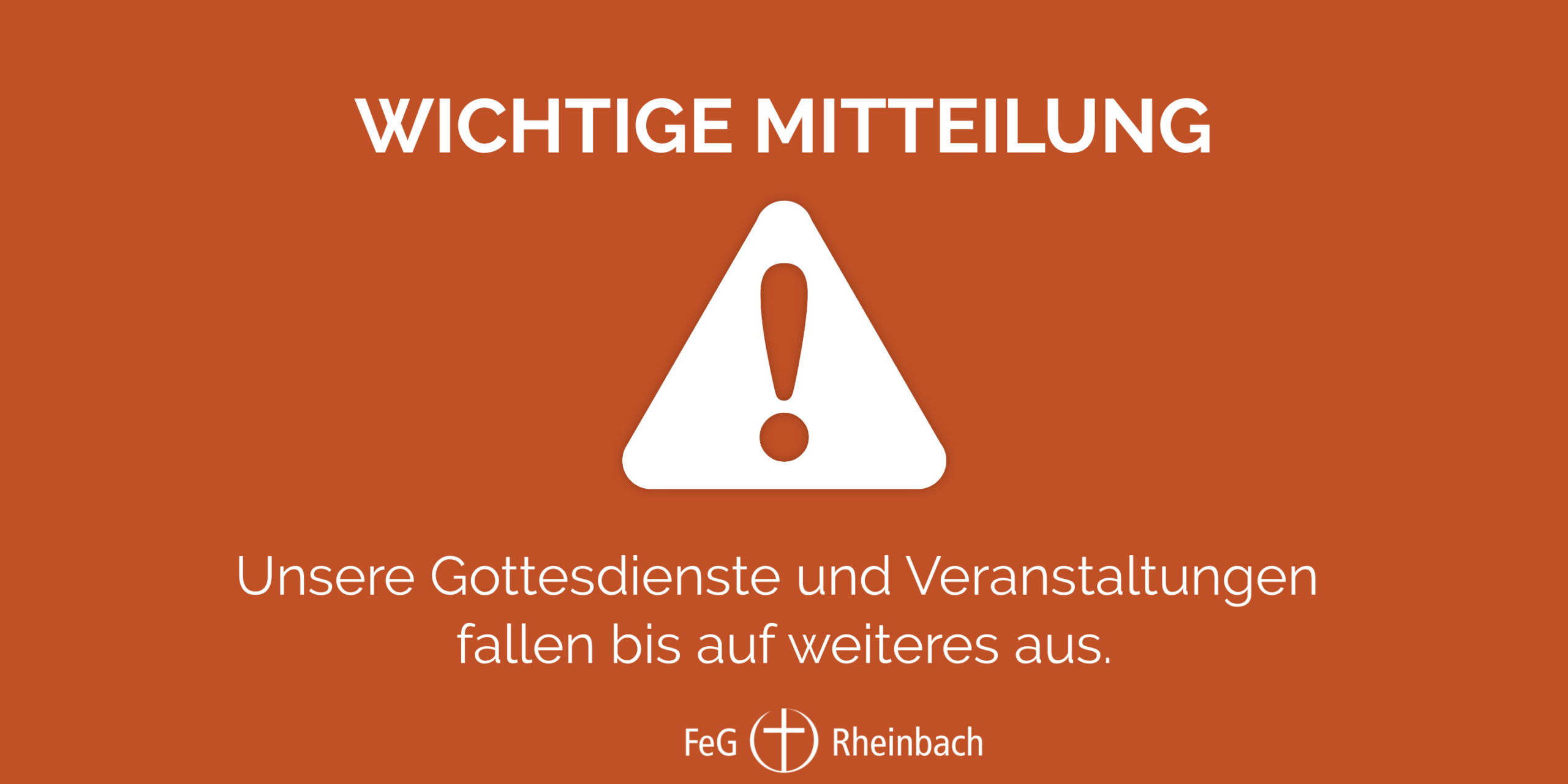 Du betrachtest gerade Wichtige Mitteilung